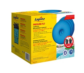 Laguna Pressure-Flo Replacement Foam - 19 cm - 4 pack