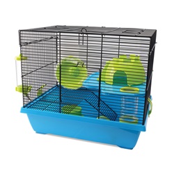 Living World Dwarf Hamster Cage - Pad - 42.5 cm L x 31 cm W x 37 cm H (16.7 x 12.2 x 14.5 in)