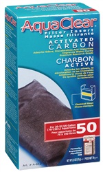 AquaClear 50 Activated Carbon Filter Insert - 70 g (2.5 oz)