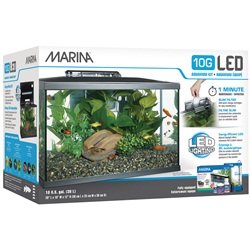 Marina 10G LED Glass Aquarium Kit - 38 L