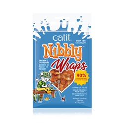 Catit Nibbly Wraps Chicken and Fish Recipe - 30 g (1 oz)