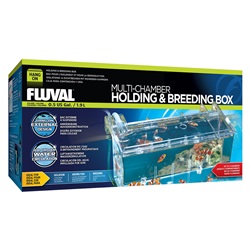 Fluval Multi-Chamber Holding & Breeding Box - 26 x 14 x 12 cm (10.25 in L x 5.5 in W x 4.75 in H)