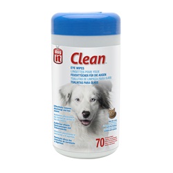 Dogit Clean Eye Wipes - 70 Unscented Wipes 