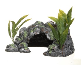Marina Polyresin Decor Cave Ornament - Large - 13 x 29 x 19.5 cm (5.1 x 11.4 x 7.7 in) 