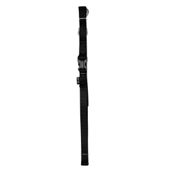 Zeus Nylon Leash - Black - Large - 1.8 m (6 ft)