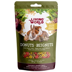 Living World Small Animal Donuts - 120 g (4.2 oz)