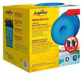 Laguna Pressure-Flo Replacement Foam - 27 cm - 4 pack