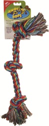 Dogit Knot-A-Rope Tug Toy - Multicolor - XXL - 3.5 cm x 62.5 cm (1.35” x 24”)