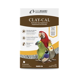 HARI Clay-Cal Bentonite Clay Supplement for Birds - 575 g (1.27 lb)