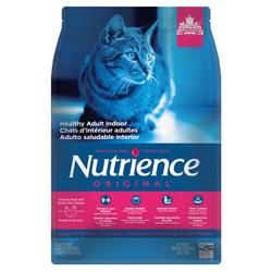 Nutrience Original Healthy Adult Indoor - Chicken Meal with Brown Rice Recipe - 5 kg (11 lbs)