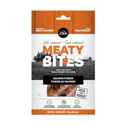 Zeus Meaty Bites Chewy Dog Treats - Salmon Fusion - 150 g (5.3 oz)