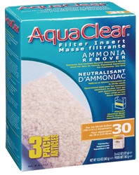 AquaClear 30 Ammonia Remover Filter Insert 3 pack, 363g (12.8oz)