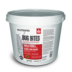 Nutrafin Bug Bites Cichlid Formula – Small to Medium Fish - 1.4-2.0 mm granules – 1.7 kg (3.7 lbs)