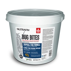 Nutrafin Bug Bites Tropical Formula – Medium to Large Fish - 1.4 - 2.0 mm granules – 1.7 kg (3.7 lbs)