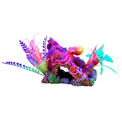 Marina iGlo Ornament - Ship's Bow with Octopus and Plants - Small - 14 cm (5.5 in)