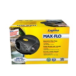 Laguna Max-Flo 1350 Waterfall & Filter Pump - For ponds up to 2700 U.S. gal (10200 L) 