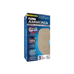 Fluval 106/206 and 107/207 Ammonia Remover - 3 pack