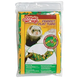 Living World Ferret Play Tube - Green - 39 cm x 17.5 cm (15 x 7 in)