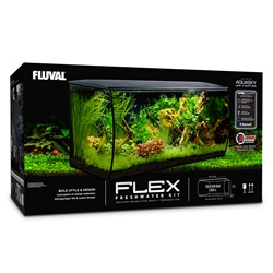 Fluval FLEX Aquarium Kit - Black - 123 L (32.5 US Gal)