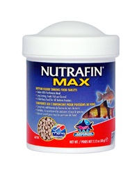Nutrafin Max Bottom Feeder Sinking Food Tablets - 60 g (2.12 oz)