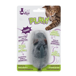 Cat Love Play Vibrating Mouse Toy - 11 cm (4.3 in)