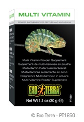Exo Terra Multi Vitamin Powder Supplement - 1.1 oz (30 g)