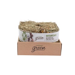 Living World Green Botanicals Meadow Hay Bale - Herb & Flower Mix - 4 pack - 150 g each