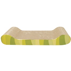 Catit Style Patterned Cat Scratcher with Catnip - Jungle Stripes - Lounge