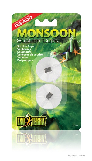 Exo Terra Replacement 2 Support Suction Cups for PT2495 