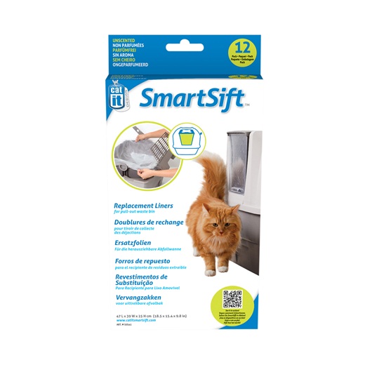 50541 Catit Design SmartSift Replacement Liners 12 pack For Cat Pan