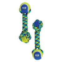K9 Fitness by Zeus Rope and TPR Tennis Ball Dumbbell